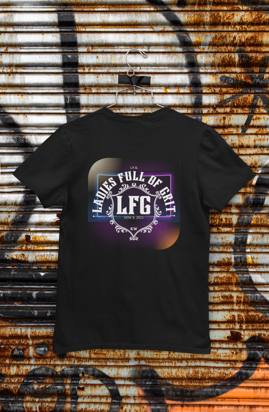 Ladies Full of Grit T-Shirt (Neon Accents)