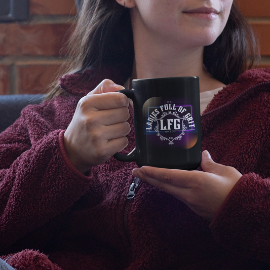 Ladies Full of Grit 15oz Mug (Mug is Black)